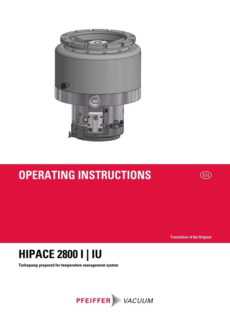 Pfeiffer Vacuum HIPACE 2800 I User manual