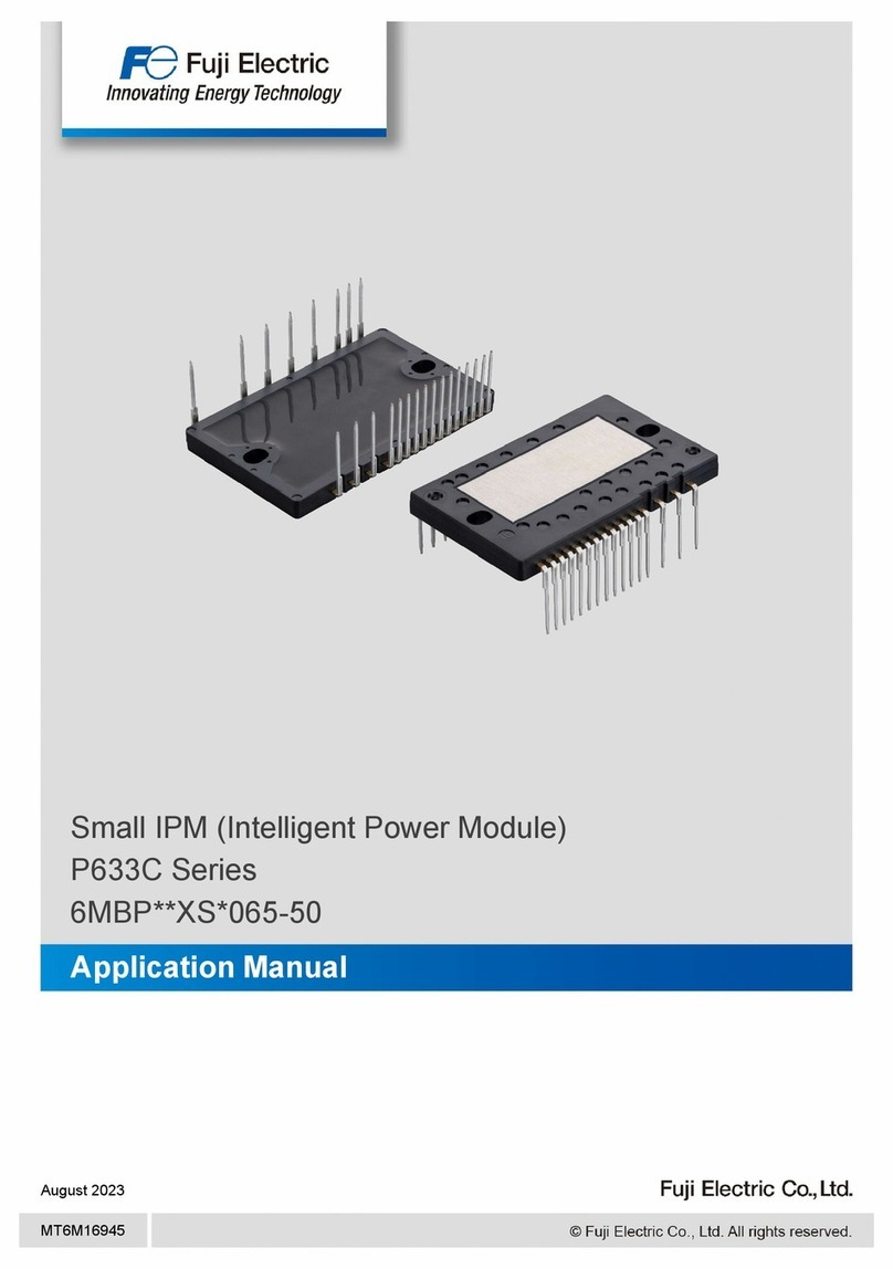 Fuji Electric P633C Series Instructions for use