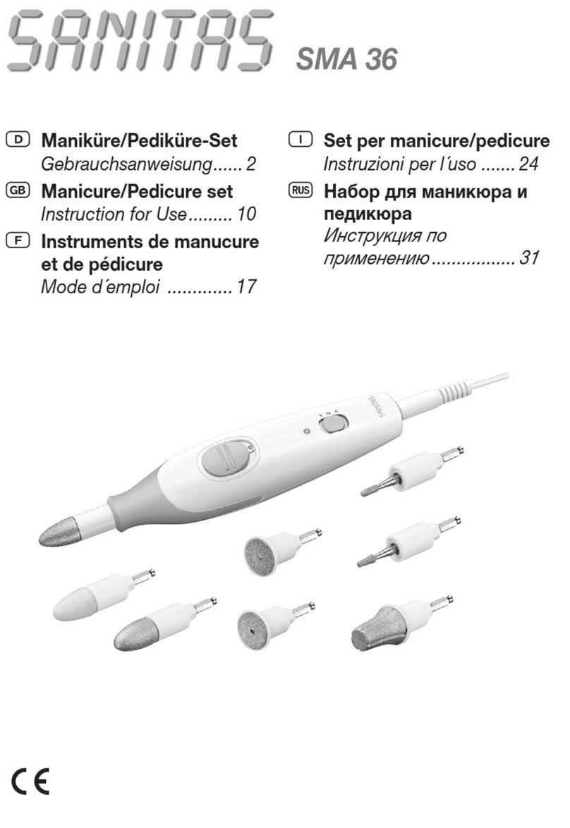 Sanitas SMA 36 Instructions for use