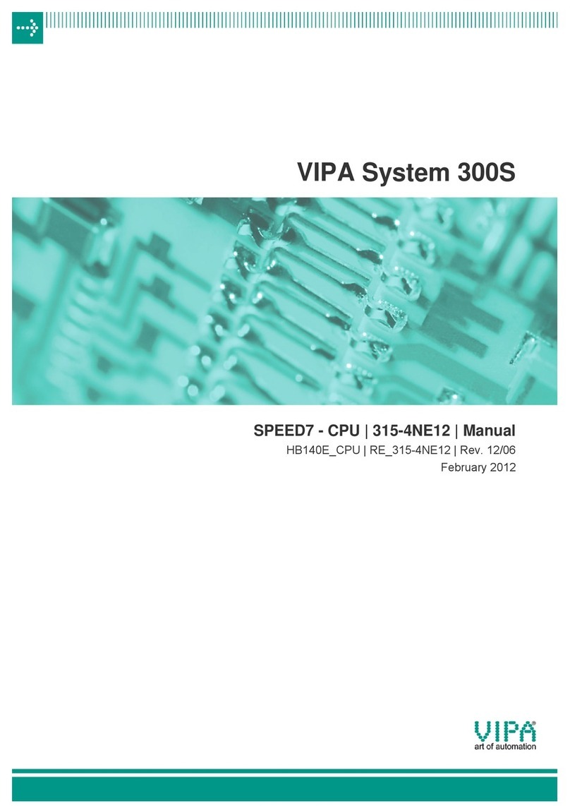 VIPA System 300S SPEED7 - CPU 315-4NE12 manual