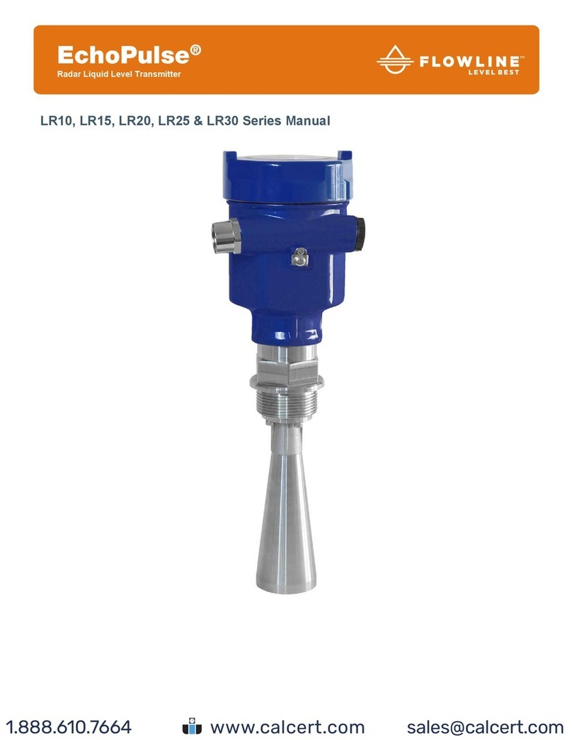 FlowLine EchoPulse LR15 Series manual