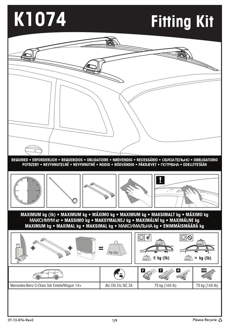Prorack K1074 User manual