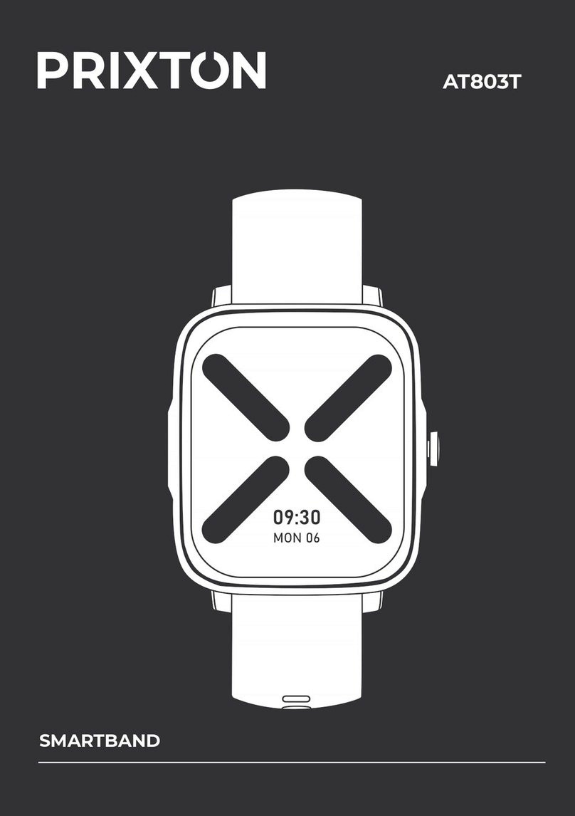 PRIXTON SMARTBAND AT803T manual