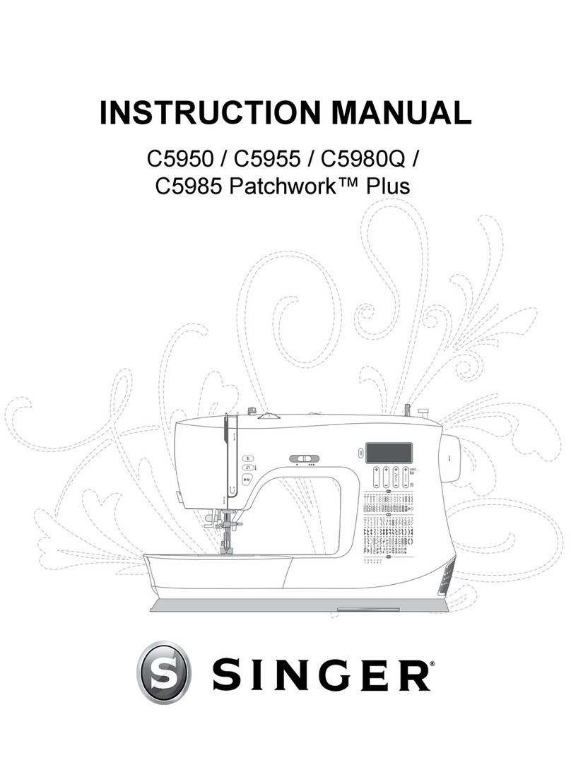 Singer Patchwork Plus C5950 instruction manual