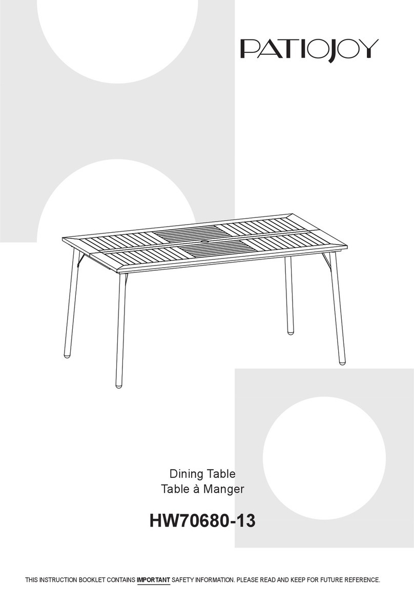 PATIOJOY HW70680-13 User manual PATIOJOY HW70680-13 User manual