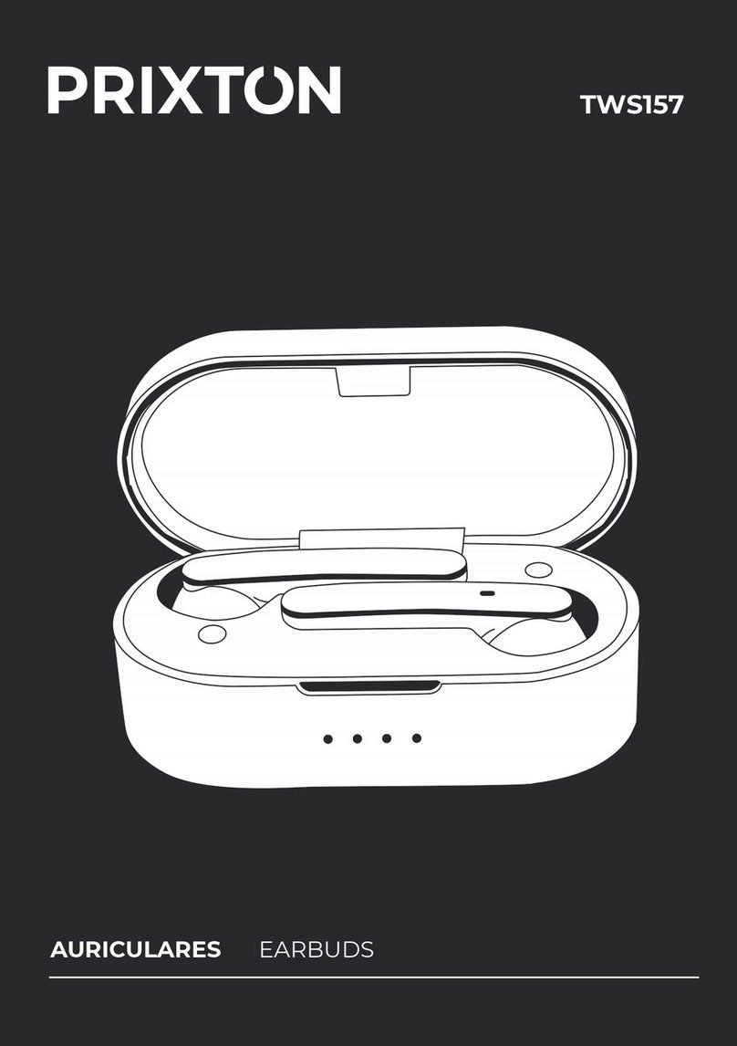 PRIXTON AURICULARES TWS157 manual