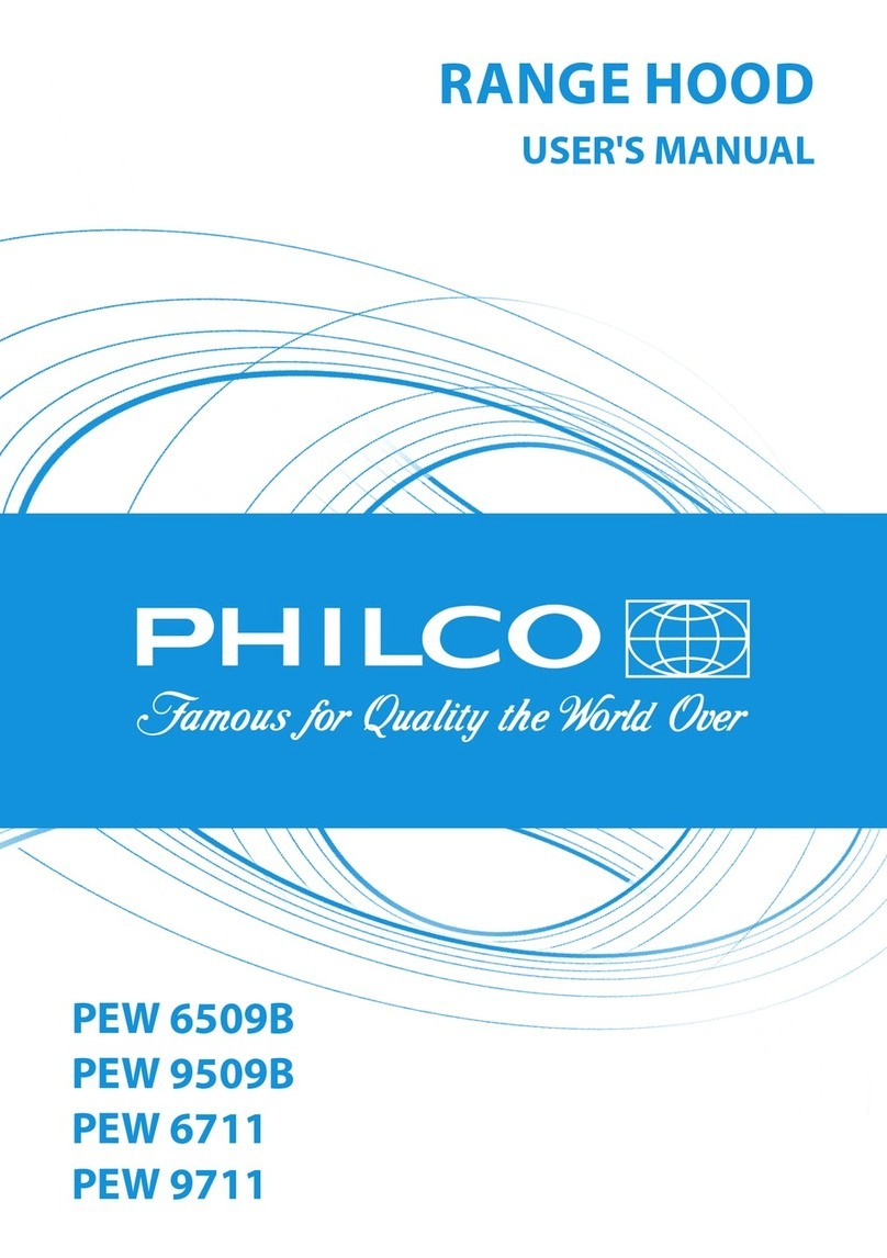 Philco PEW 6509B User manual