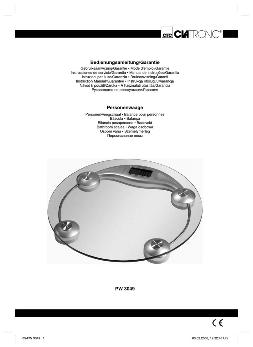 Clatronic PW 3049 Instruction manual & guarantee