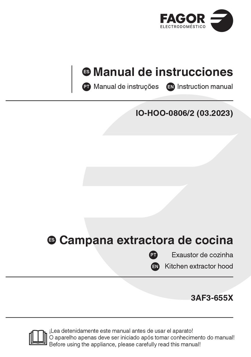 Fagor 3AF3-655X User manual