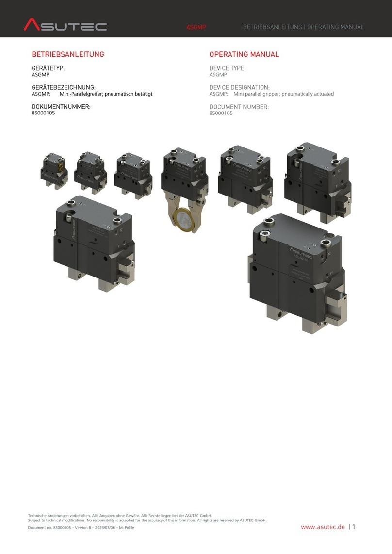 Asutec ASGMP Series operating manual