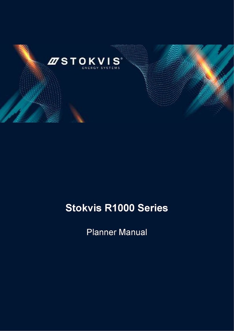 STOKVIS ENERGY SYSTEMS R1 Series Planner Manual STOKVIS ENERGY SYSTEMS R1 Series Planner Manual