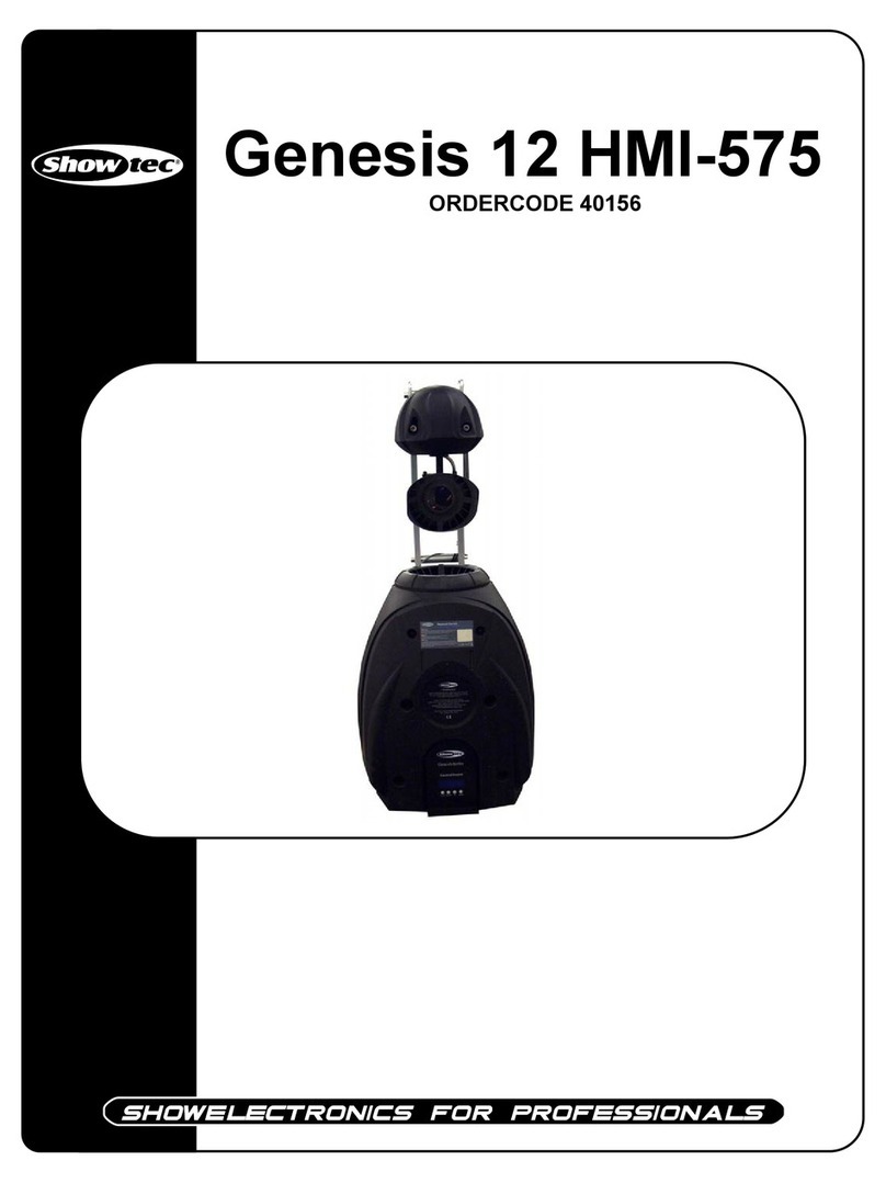 Show Tec genesis 12 hmi-575 instruction manual
