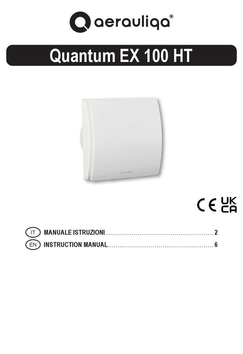 aerauliqa Quantum EX 100 HT instruction manual