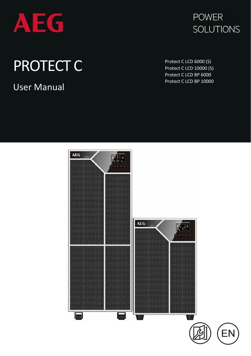 AEG Protect C LCD 6000 (S) User manual AEG Protect C LCD 6000 (S) User manual