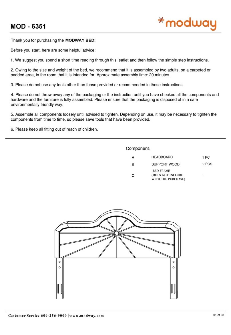 modway MOD-6351 User manual