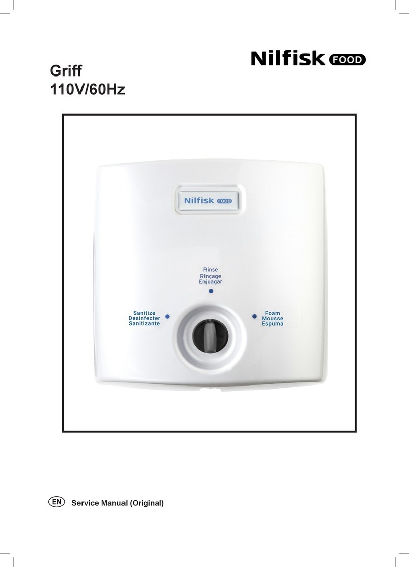 Nilfisk-Advance Griff 110V/60 Service manual