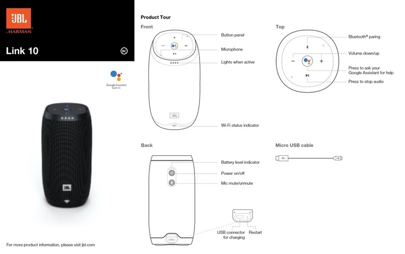 Harman JBL Link 10 manual