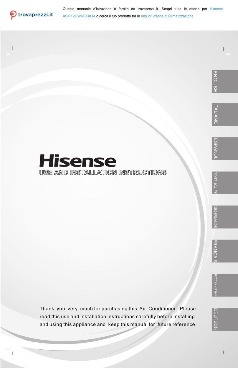 Hisense AST-12UW4RXXQA Technical manual