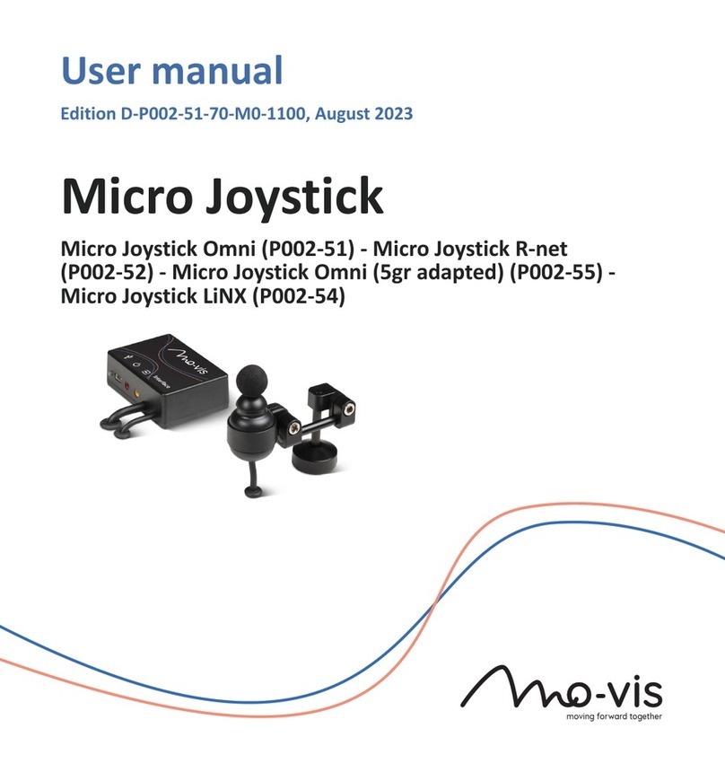 Mo-vis Micro Joystick R-net User manual