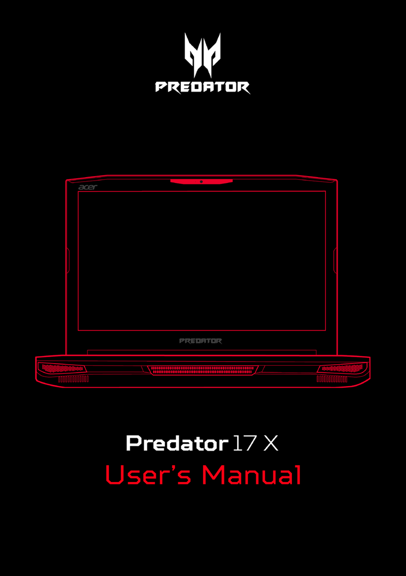 Acer Predator 17 X GX-792 User manual