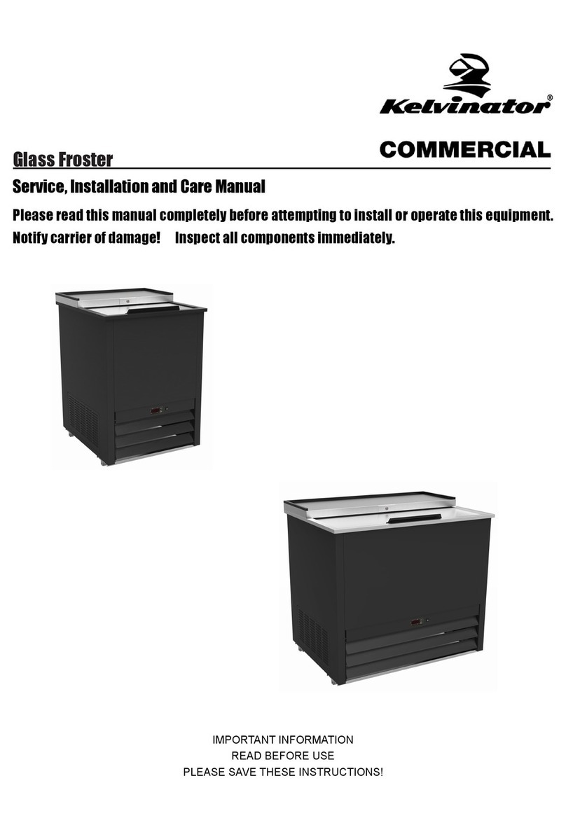 Kelvinator KCHGF24 Service, installation and care manual