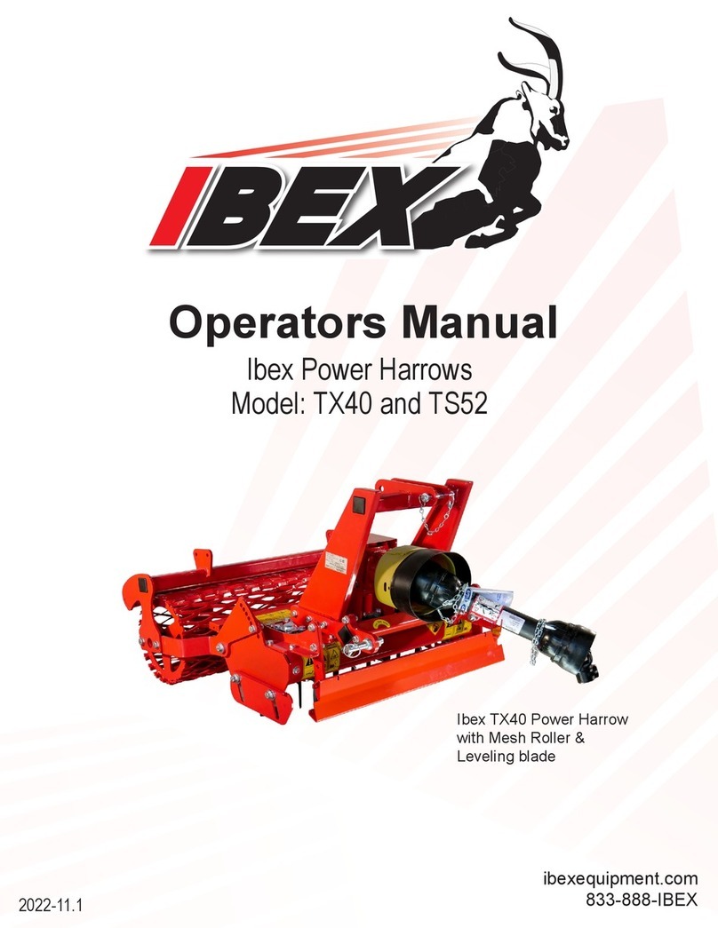 BEX TX40 Operator's manual