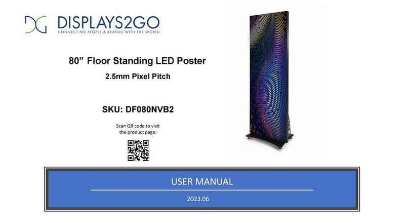 Displays2go DF080NVB2 User manual
