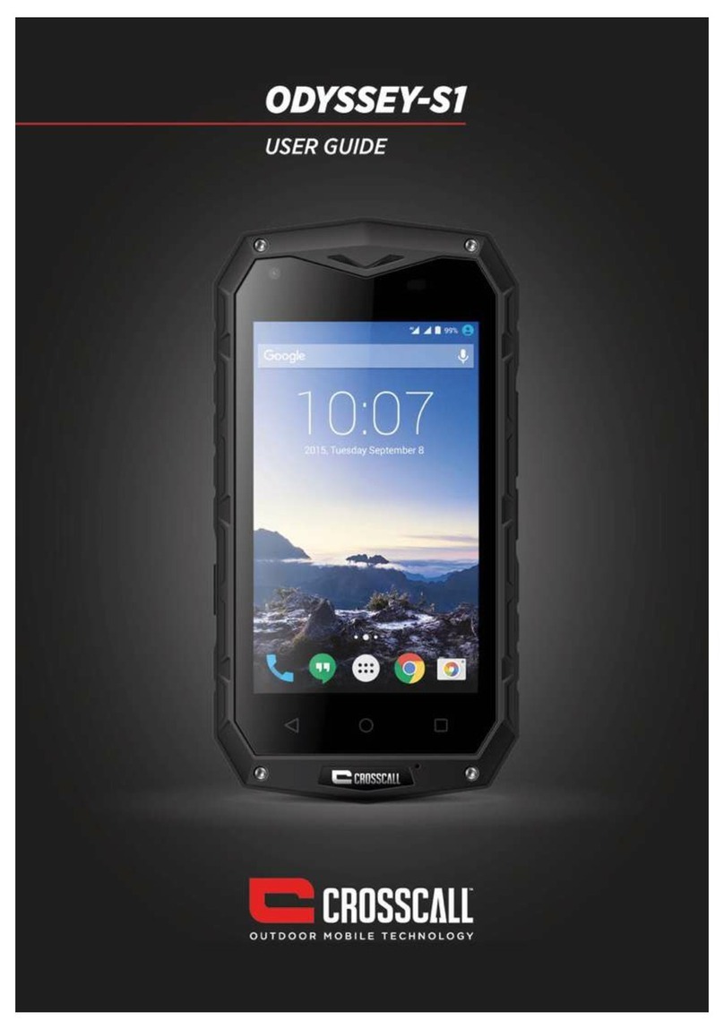 Crosscall Odyssey-S1 user guide