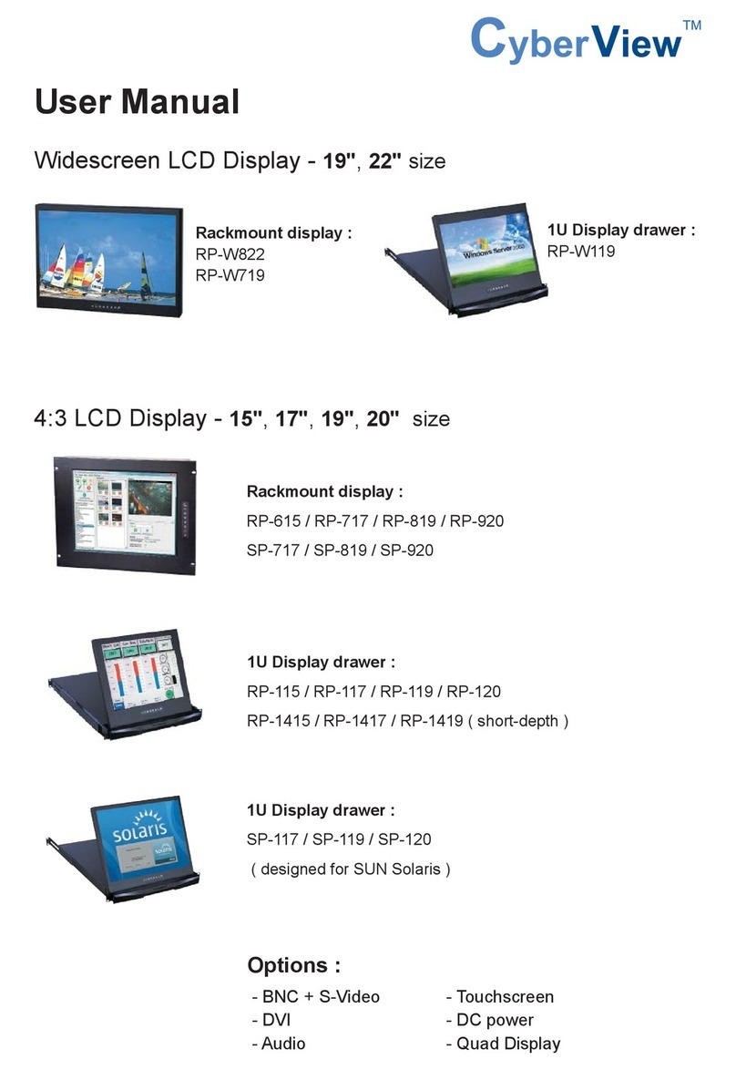 CyberView RP-W822 user manual