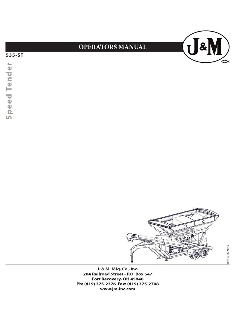 J&M Speed Tender 535-ST User manual