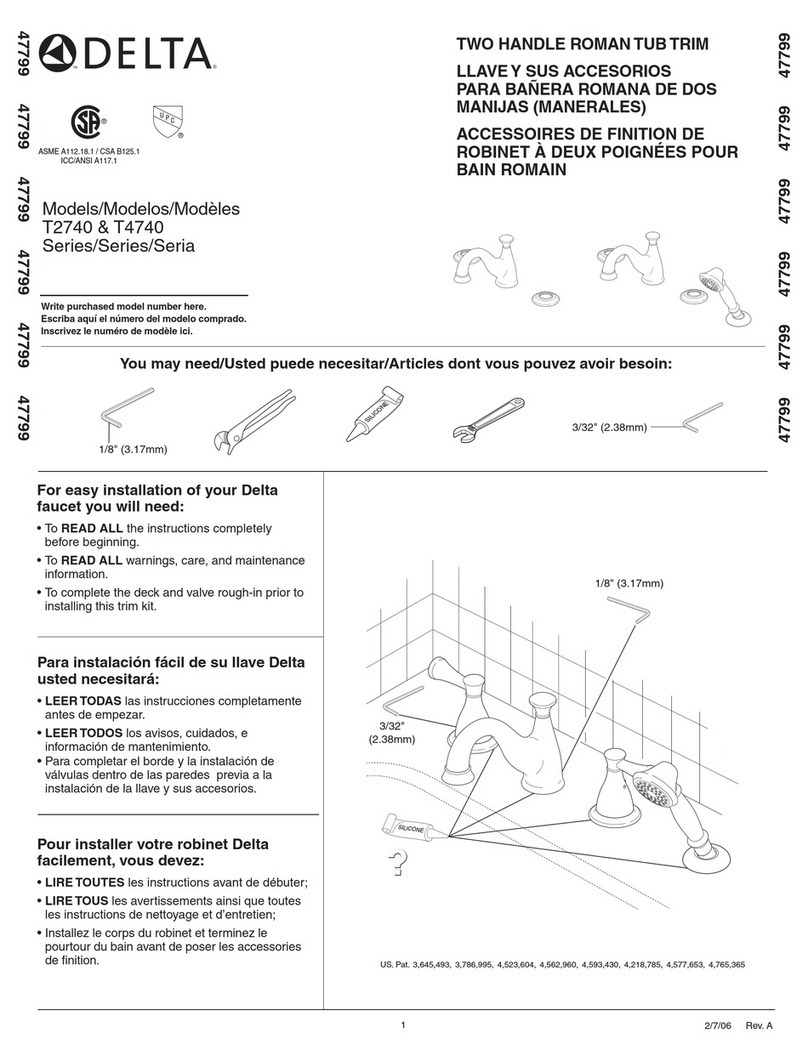 Delta T4740 Series User manual