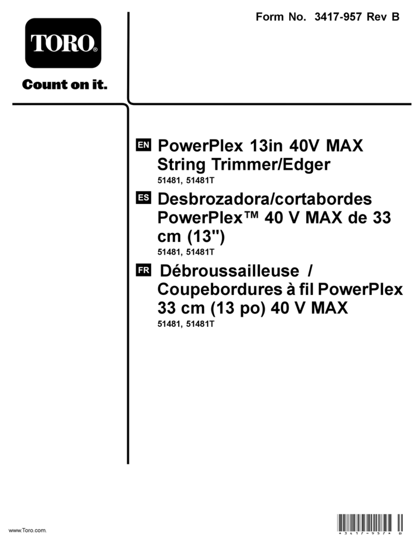 Toro PowerPlex 40 V MAX User manual