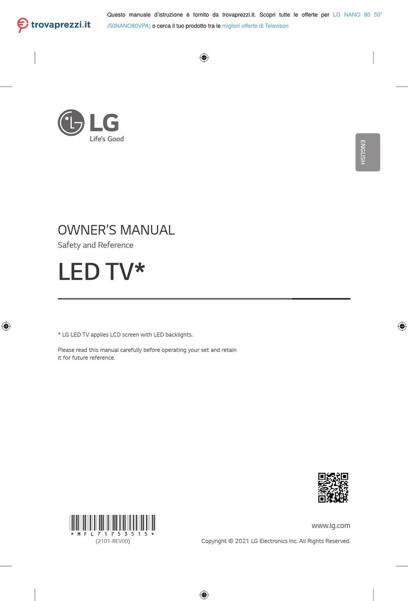 LG NANO 80 User manual