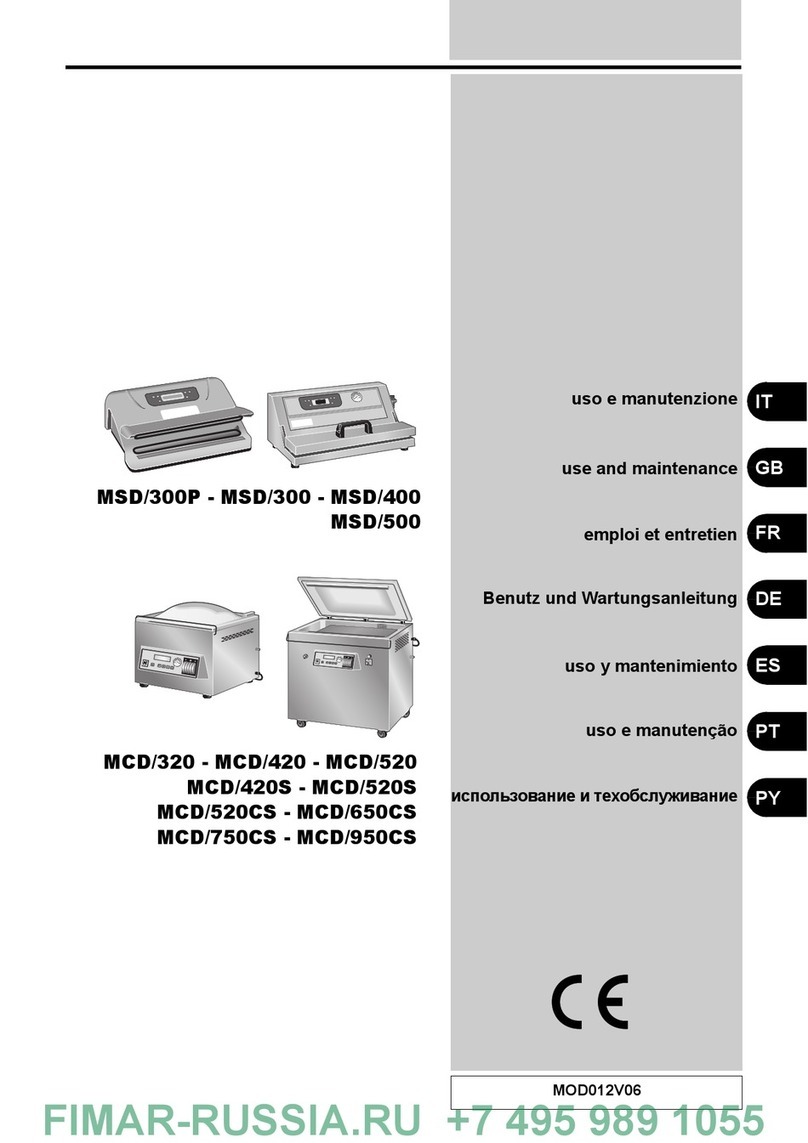Fimar MCD/950CS User manual