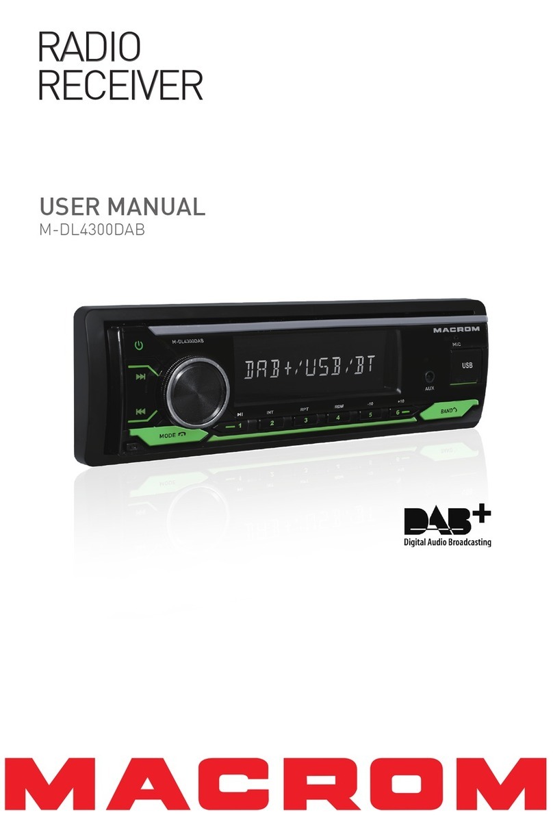 MARCOM M-DL4300DAB User manual
