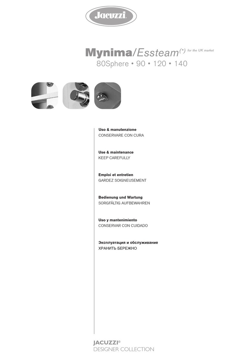 Jacuzzi Mynima 80Sphere User guide