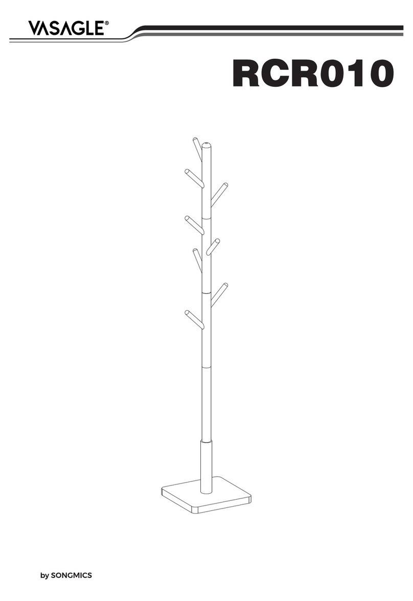 Songmics VASAGLE RCR010 manual Songmics VASAGLE RCR010 manual