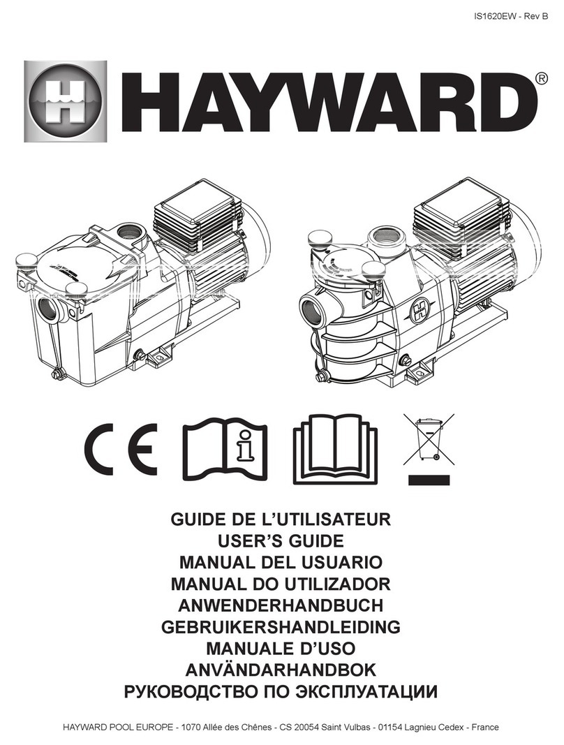 Hayward SP1811 user guide Hayward SP1811 user guide