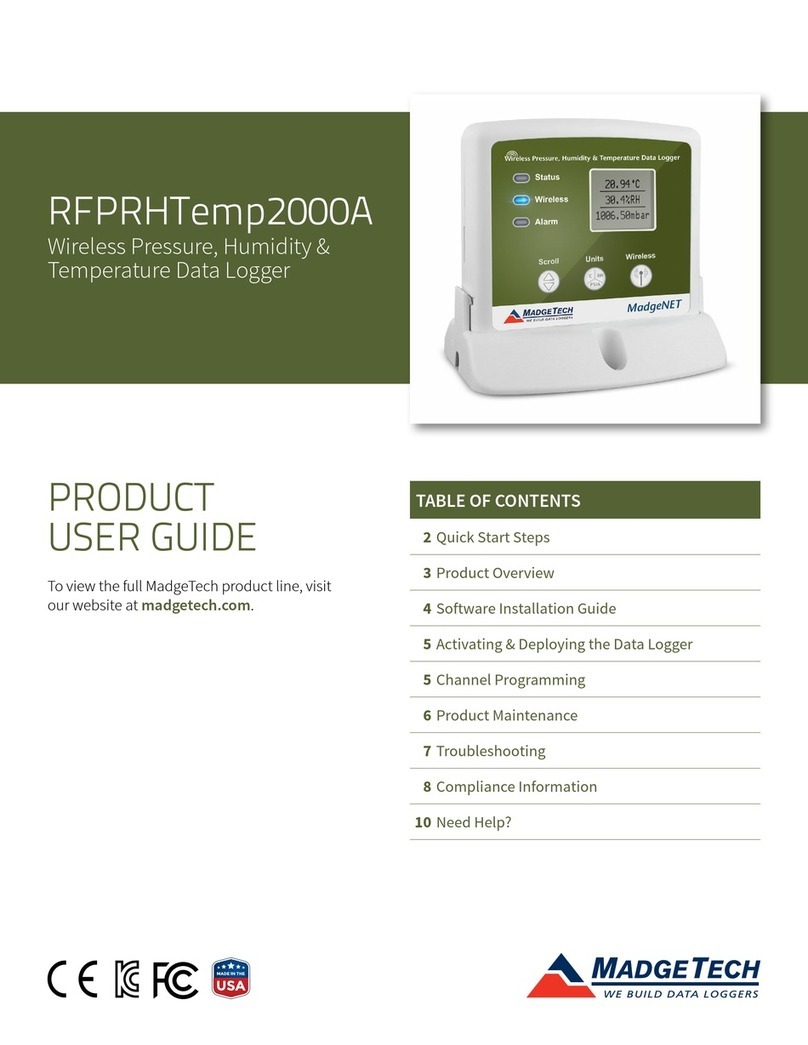 MadgeTech RFPRHTemp2000A Product user guide
