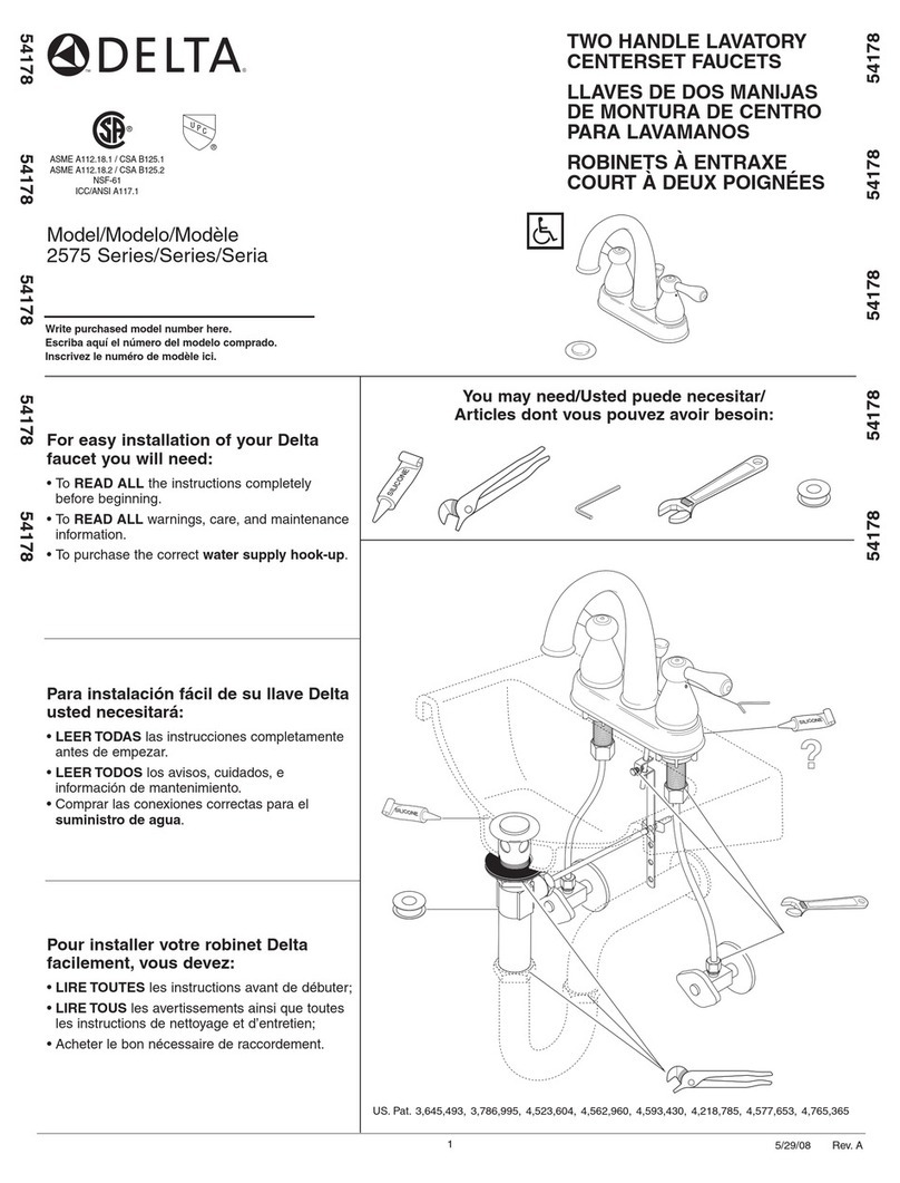Delta 2575 Series User manual