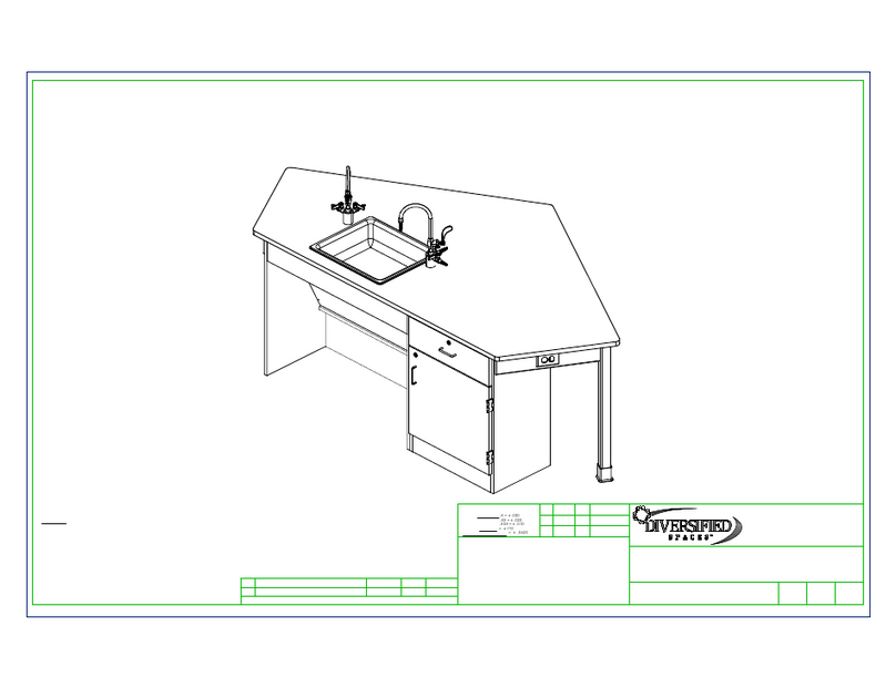 DIVERSIFIED SPACES FORWARD VISION 2946KF-L-ADA Series Assembly instructions DIVERSIFIED SPACES FORWARD VISION 2946KF-L-ADA Series Assembly instructions