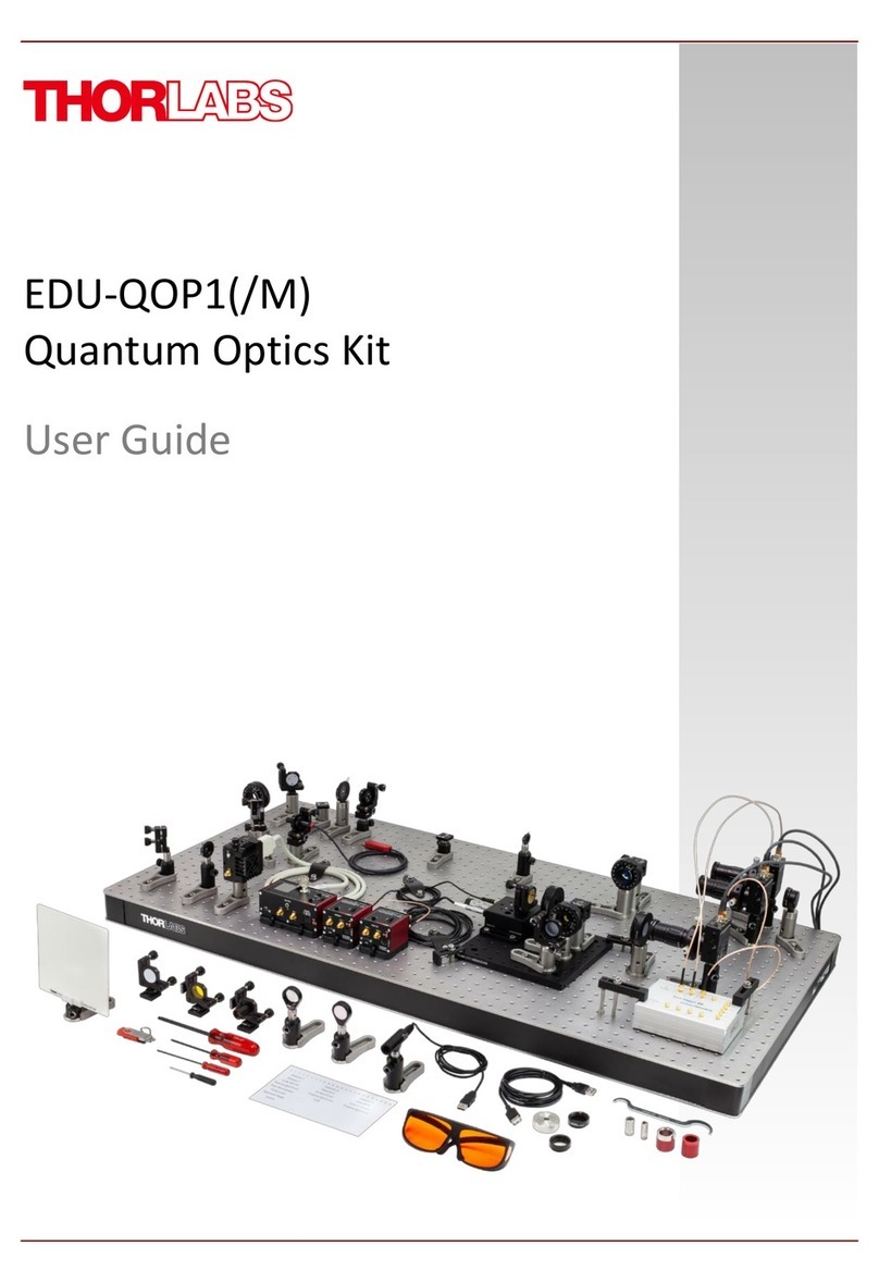 THORLABS EDU-QOP1 User manual