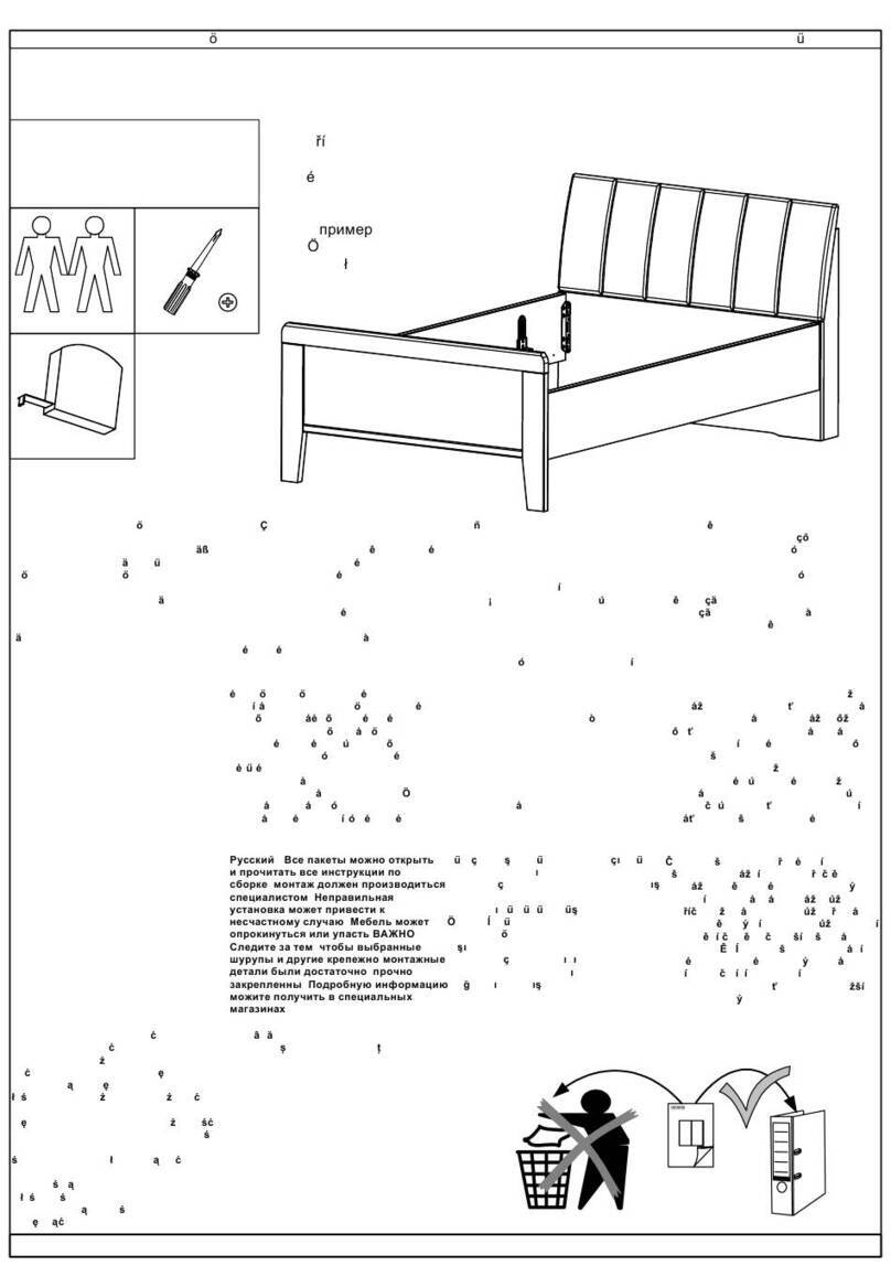 Oeseder Möbelindustrie 991 720 Assembly instructions