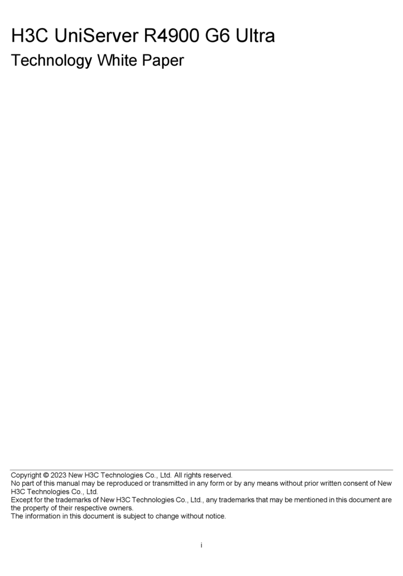 H3C UniServer R4900 G6 Ultra User manual
