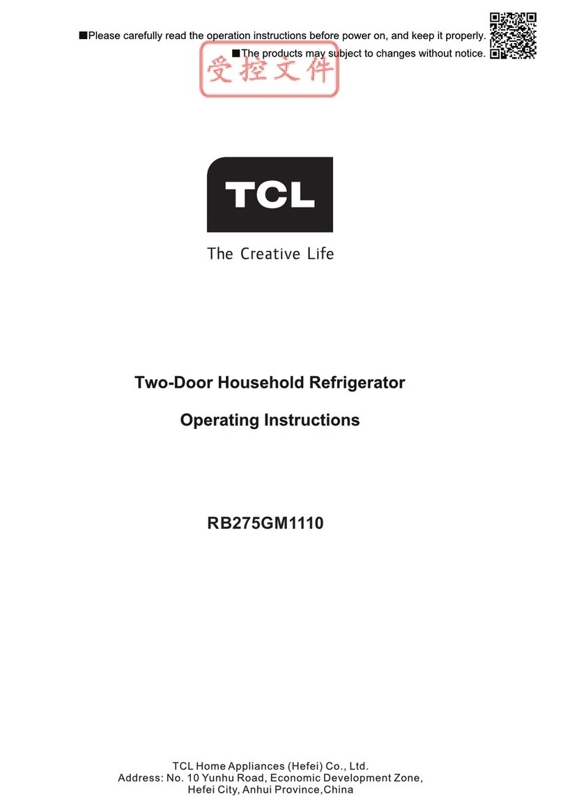 TCL RB275GM1110 User manual