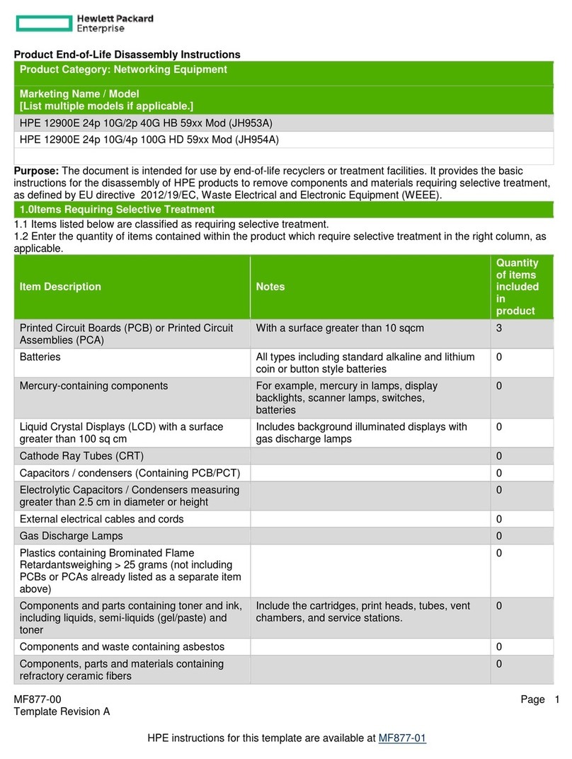 HPE JH953A quick start guide