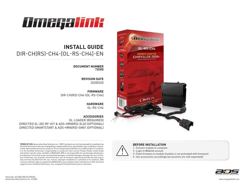 ADS Omegalink DIR-CH-CH4-EN User manual