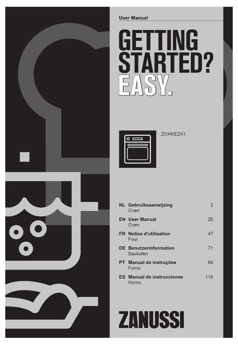 Zanussi ZOHKE2X1 user manual