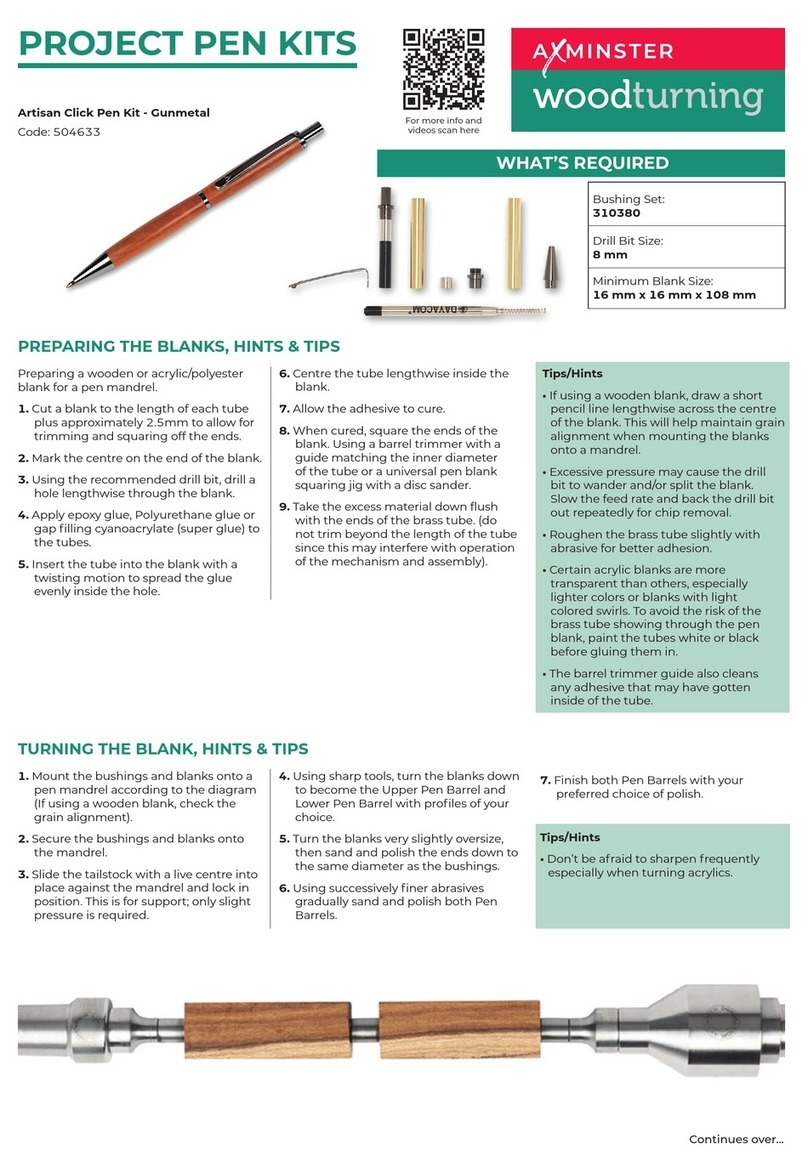 Axminster 504633 User manual
