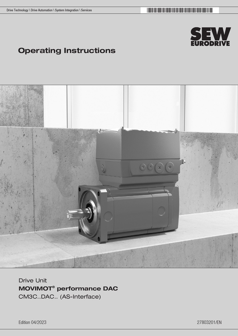 SEW-Eurodrive MOVIMOT CM3C DAC Series operating instructions